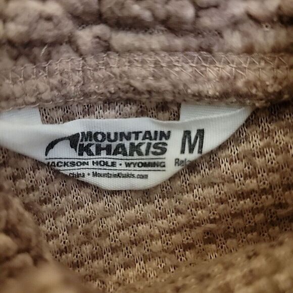 Mountain Khakis Apres Pullover Womens Rose‎ Quarter Zip Sherpa Sweater Outdoor - Picture 6 of 11